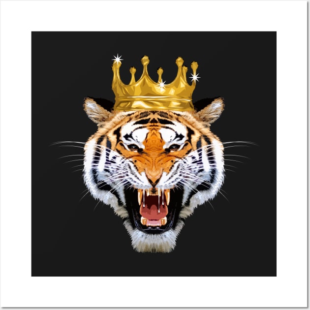 King Tiger Wall Art by Artizan